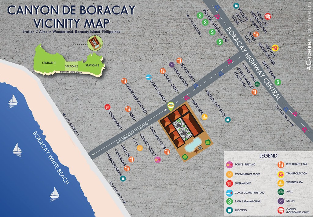 ����� ��������� ����� Canyon de Boracay �� ������� �������
