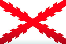 Бургундский крест, флаг Новой Испании