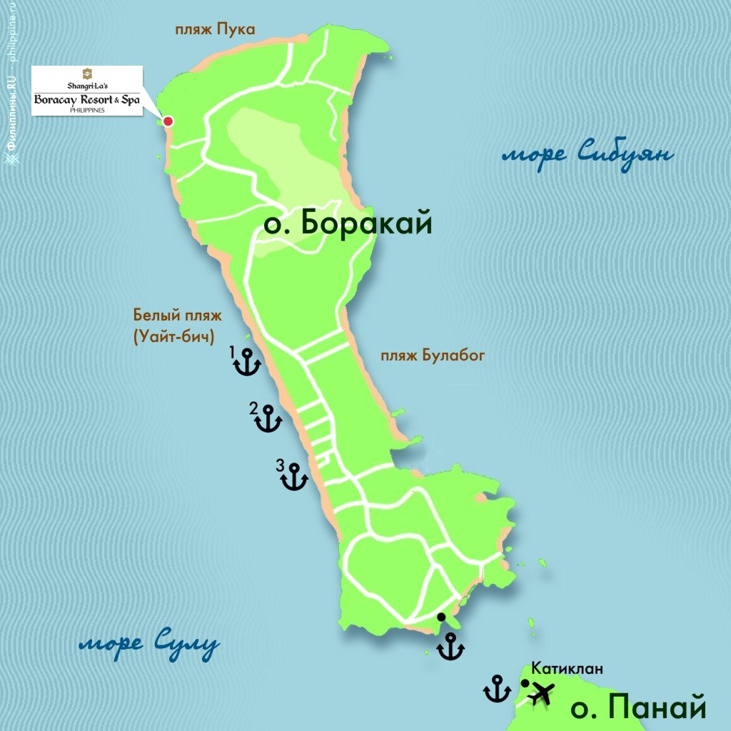 ��������� ����� Shangri-La's Boracay Resort & Spa �� ����� �. �������